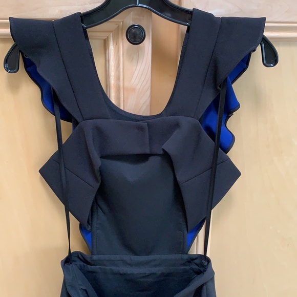 BCBGMaxAzria Nicole Cutout A-Line Dress - Picture 6 of 7